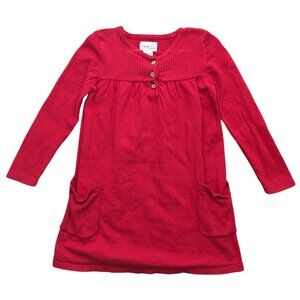 Little Planet Red Sweater Tunic Size Girls 4T